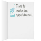 Funny 40th Birthday Card voor hem (Binnen (Rechts))