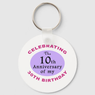Funny 40th Birthday Gag Gifts Sleutelhanger