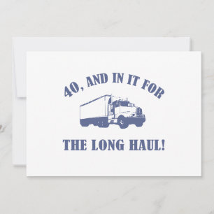 Funny 40th Birthday Gift Kaart
