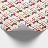 Funny 40th Birthday Gifts Cadeaupapier (Hoek)