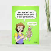 Funny 40th Birthday Kaart (Voorkant)