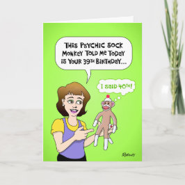 Funny 40th Birthday Kaart