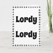 Funny 40th Birthday  Kaart (Voorkant)