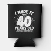 Funny 40th Birthday Quote Sarcastic 40 Year Old Blikjeskoeler (Voorkant)