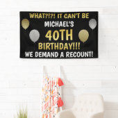 Funny 40th Birthday (Recount) Spandoek (Insitu)