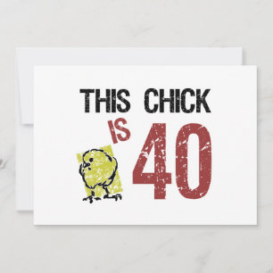 Funny 40th Birthday voor vrouwen Kaart