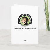 Funny 47th Birthday Greeting Kaart (Achterkant)