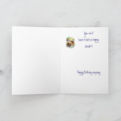 Funny 49th Birthday, Cute but Sad Boxer Dog Kaart (Binnen)