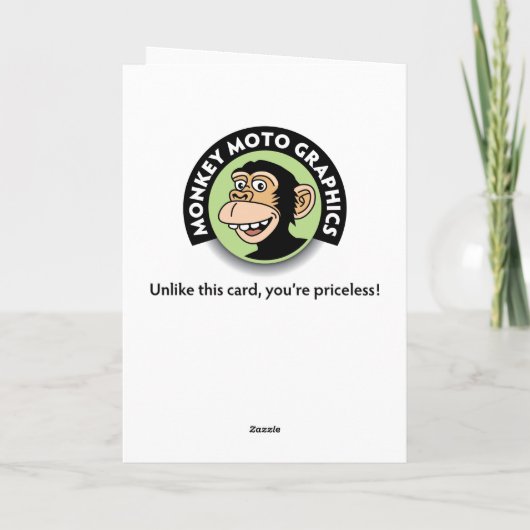 Funny 49th Birthday Greeting Card Kaart (Achterkant)