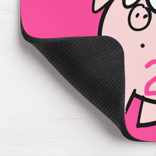 Funny 4 Cartoon Varkenshaar 2019 Kies KleurmuisP Muismat (Hoek)