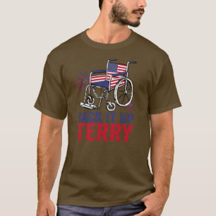 Funny 4e juli back-up Terry omver T-shirt