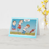 Funny 4e juli Fireworks Spoiler Alert Kaart (Gele Bloem)