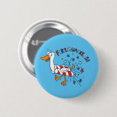 Funny 4e juli Kinder Cartoon Ronde Button 5,7 Cm (Voorkant /achterkant)