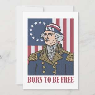Funny 4e juli Uitnodiging voor feestdag