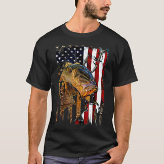  FUNNY 4th of JULY VIST American Fl T-shirt