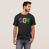 Funny 504 New Orleans Mardi Gras Apparel  M T-shirt (Voorkant volledig)