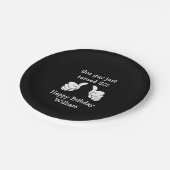 Funny 50 th Birthday Party Borden Papieren Bordje (Gekanteld)