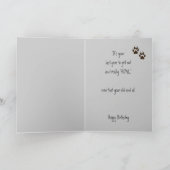 Funny, 50ste 50ste verjaardag Wolf, Wolven Kaart (Binnen)