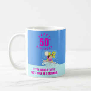 Funny 50ste verjaardag koffie mok