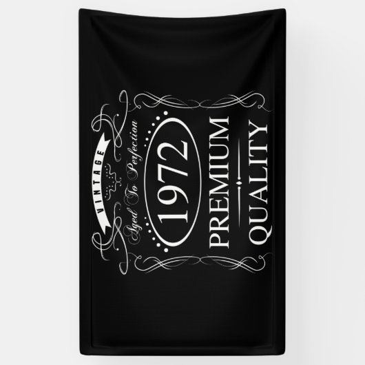 Funny 50th Birthday  1972 Spandoek (Verticaal)