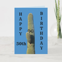 Funny 50th Birthday Card Kaart