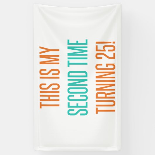 Funny 50th Birthday for Women Spandoek (Verticaal)