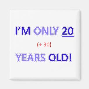 Funny 50th Birthday Gag Gift Magneet