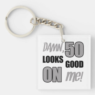 Funny 50th Birthday Gag Gift Sleutelhanger