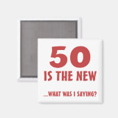Funny 50th Birthday Gag Gifts Magneet (Voorkant / Achterkant)