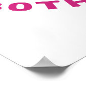 Funny 50th Birthday Gag Gifts Poster (Hoek)