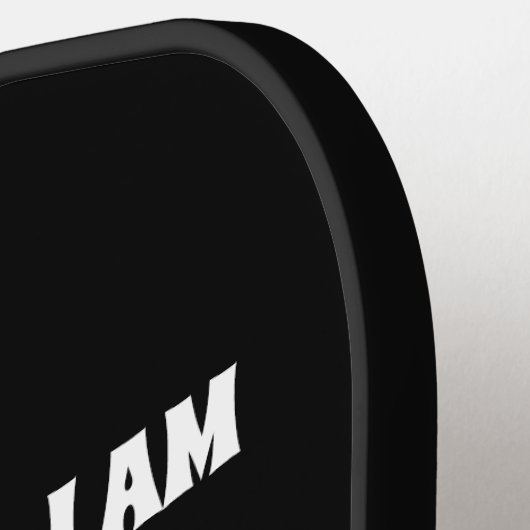 Funny 50th Birthday Gift, 49 plus één controleur Pickleball Paddle (Links Detail)