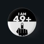 Funny 50th Birthday Gift, 49 plus één Ronde Button 3,2 Cm<br><div class="desc">Een 49 plus één knop zou een uniek en humoristisch cadeau zijn voor iemand die 50 jaar oud wordt. Funny 50th Birthday Gift, 49 plus één 50ste verjaardag, verjaardag, 50e, 50 jaar oud, grappig, 50, 50, 50 jaar, vader, grappige 50e verjaardag, humor, 50 jaar oud, blije verjaardag, grappige verjaardag, vintage,...</div>