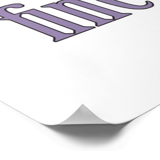 Funny 50th Birthday Gift Ideas Poster (Hoek)