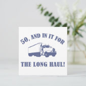 Funny 50th Birthday Gift Kaart (Staand voorkant)