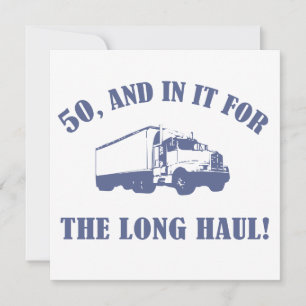 Funny 50th Birthday Gift Kaart