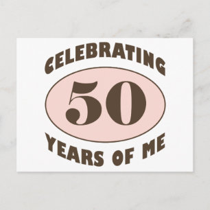 Funny 50th Birthday Gifts Briefkaart