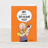 Funny 50th Birthday Kaart (Voorkant)
