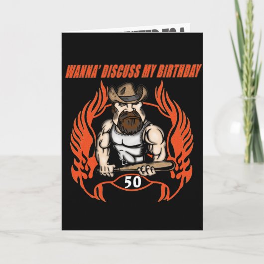 Funny 50th Birthday Party Invitations (Voorkant)