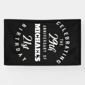 Funny 50th Birthday Personalized Spandoek (Horizontaal)