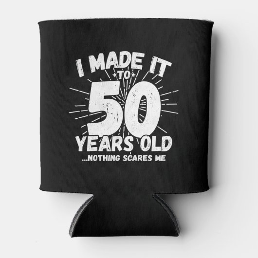 Funny 50th Birthday Quote Sarcastic 50 Year Old Blikjeskoeler (Voorkant)