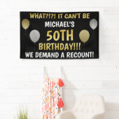 Funny 50th Birthday (Recount) Spandoek (Insitu)