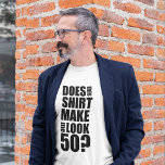 Funny 50th Birthday T-Shirt<br><div class="desc">Het is de grote 5-0! Het ontwerp van ©Whupsadaisy Creations!</div>