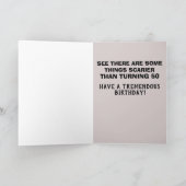 FUNNY 50TH BIRTHDAY TRUMP & HILLARY KAARTEN (Binnen)