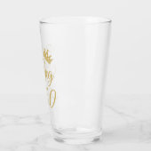 Funny 50th Birthday voor mannen Glas (Links)