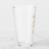 Funny 50th Birthday voor mannen Glas (Rechts)