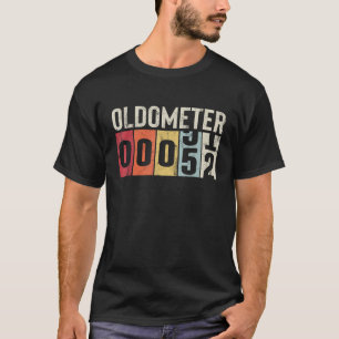 Funny 52 jaar oude Oldometer  52e verjaardag T-shirt