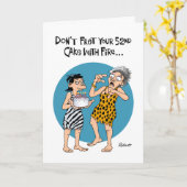 Funny 52e verjaardag kaart (Gele Bloem)