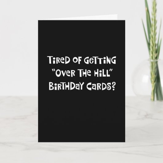 Funny 57th Birthday Wenskaart Kaart (Voorkant)