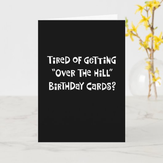 Funny 58th Birthday Greeting Kaart (Gele Bloem)