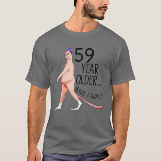 Funny 59-jarige 59e verjaardag, geboren in 1996 t-shirt